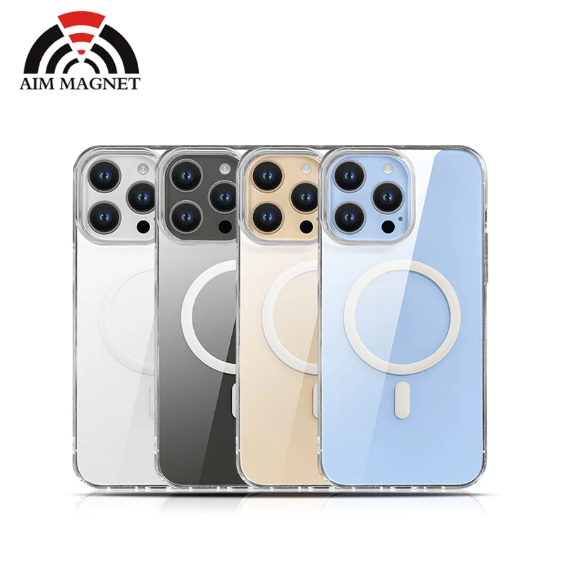 Transparent Wireless Charging Phone Case TPC PC Clear Magnetic Phone Case for iPhone 14 13 Pro Max Mobile Phone
Transparent Wireless Charging Phone Case TPC PC Clear Magnetic Phone Case for iPhone 14 13 Pro Max Mobile Phone