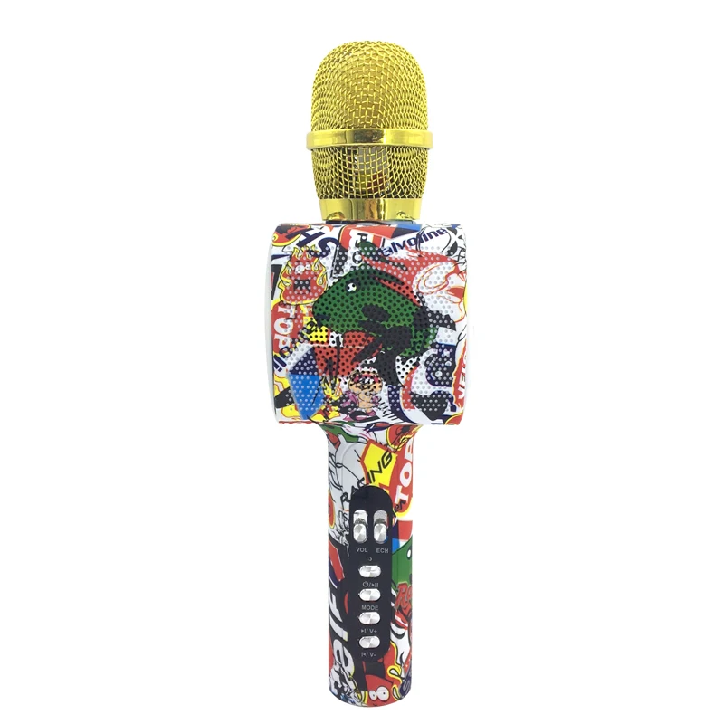 LY20 Wireless Blue tooth Graffiti Karaoke Microphone Perfect Birthday Gifts for Kids(OEM,ODM)
LY20 Wireless Blue tooth Graffiti Karaoke Microphone Perfect Birthday Gifts for Kids(OEM,ODM)