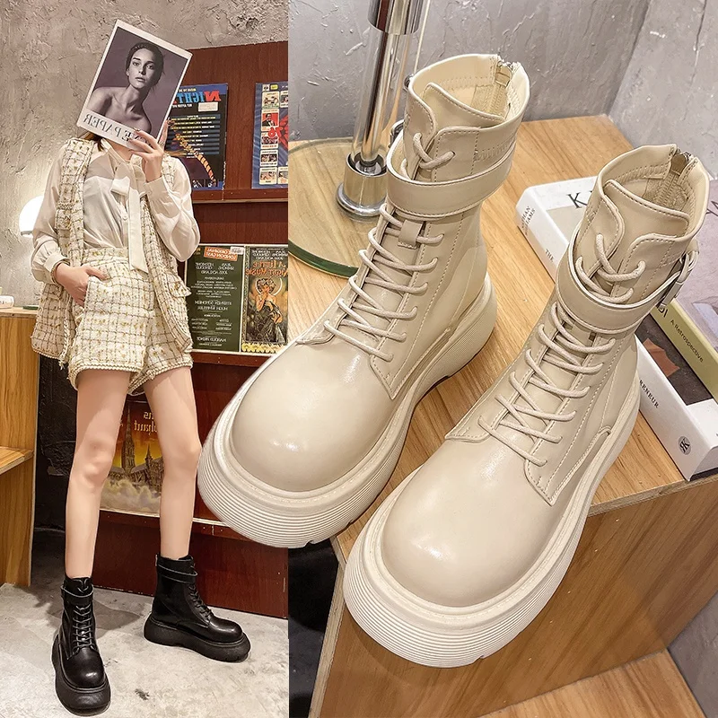 2020 New Red Graffiti Women High Quality Fashion Boot Platforms Punk Motorcycle Boots Casual Shoes Short Women Ankle Boots, Black,beige
2020 New Red Graffiti Women High Quality Fashion Boot Platforms Punk Motorcycle Boots Casual Shoes Short Women Ankle Boots, Black,beige