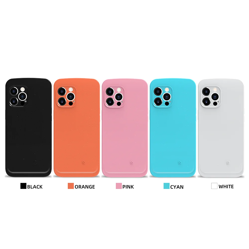 Fill light phone case mobile accessories for iphone 12 pro max selfie rging LED light, 5 colors
Fill light phone case mobile accessories for iphone 12 pro max selfie rging LED light, 5 colors