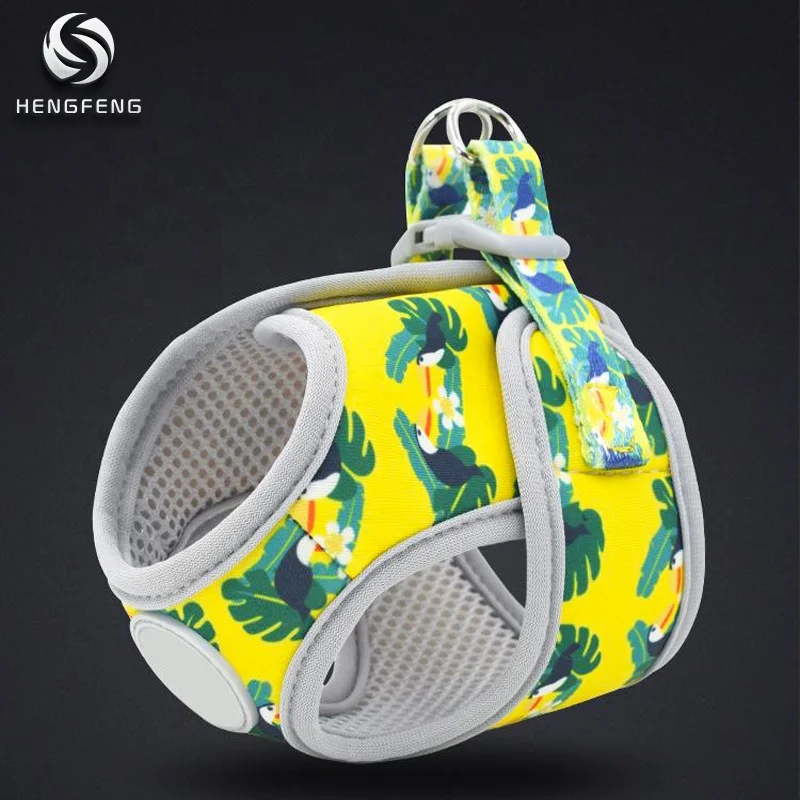 Pet Kawaii Animal Print Strap Pink Yellow blue Custom Logo Reversible Neoprene Cats Dog Harness, Picture shows or custom colors
Pet Kawaii Animal Print Strap Pink Yellow blue Custom Logo Reversible Neoprene Cats Dog Harness, Picture shows or custom colors