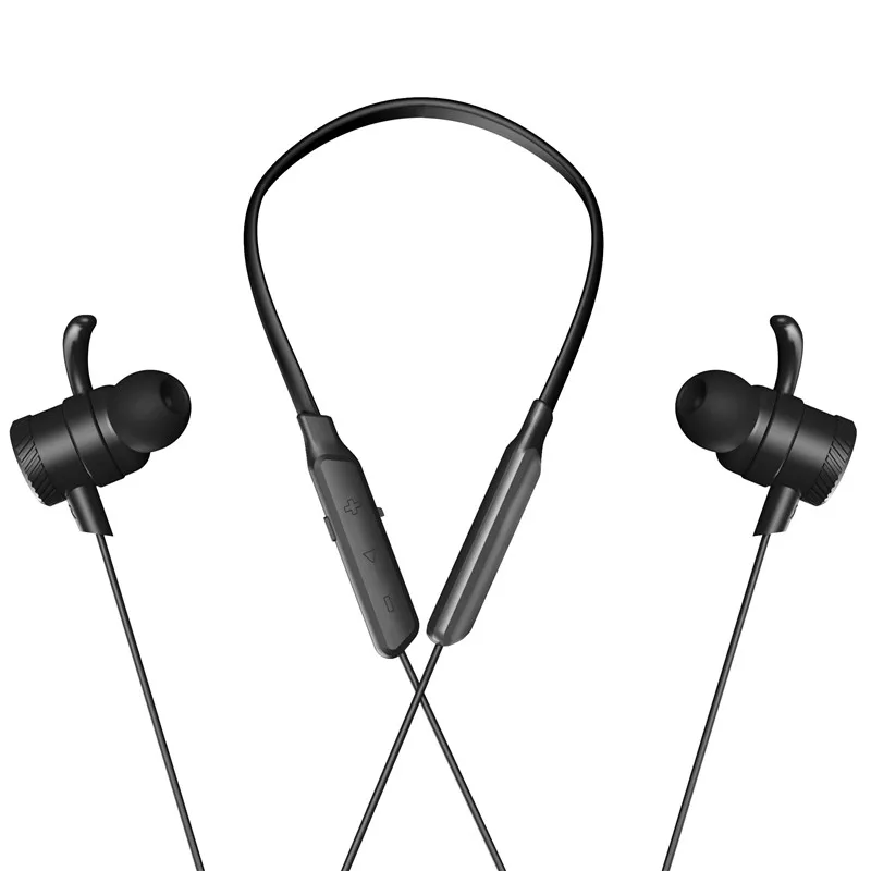 Over Ear Sport Earbuds, Sweatproof in Ear Headphones for Running Gym Workout Exercise Jogging, Ear Buds with Mic and led - ANKUX.COM