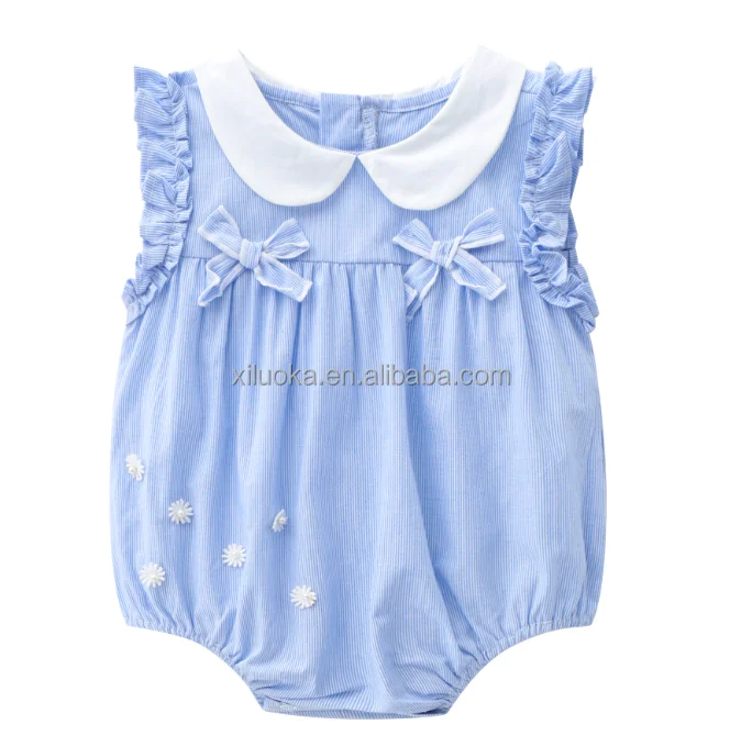 High Quality Summer Newborn Clothing Short Sleeve Blue Color Cloth Baby Romper, Picture
High Quality Summer Newborn Clothing Short Sleeve Blue Color Cloth Baby Romper, Picture
