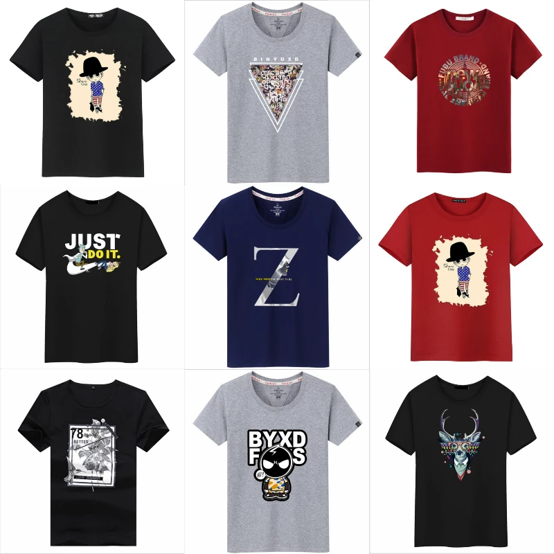 High quality summer 100% pure cotton plus size T-shirt custom men's t-shirt printing men's t-shirt
High quality summer 100% pure cotton plus size T-shirt custom men's t-shirt printing men's t-shirt