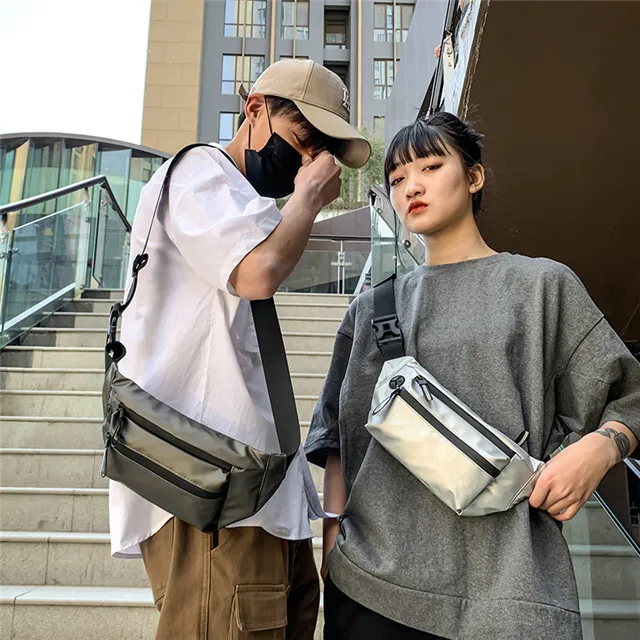 Fashion Hip Hop Unisex Style Men Chest Bags Women Casual Sling Single Shoulder Bag, As picture
Fashion Hip Hop Unisex Style Men Chest Bags Women Casual Sling Single Shoulder Bag, As picture