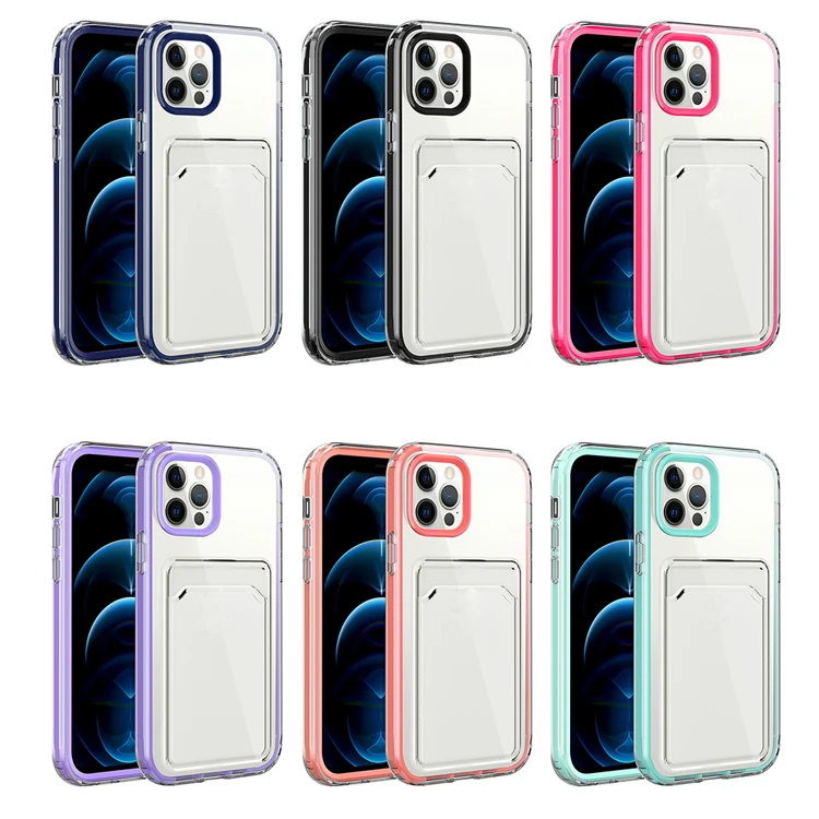 Silde Camera 360 Protection High Clear Transparent TPU PC Card Slot Smart Cell Mobile Phone Back Cover Case For Iphone 11
Silde Camera 360 Protection High Clear Transparent TPU PC Card Slot Smart Cell Mobile Phone Back Cover Case For Iphone 11
