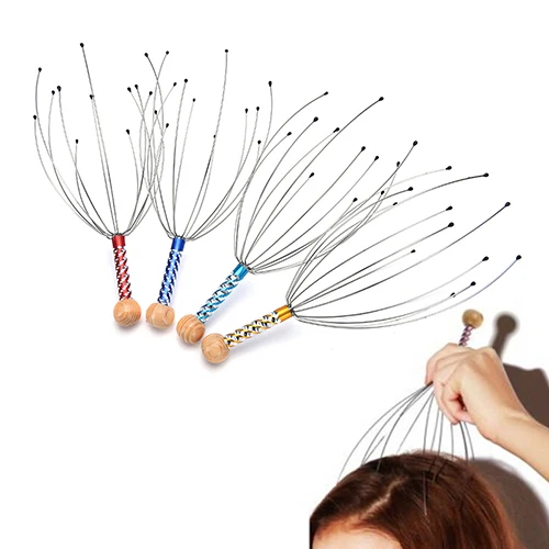 No Pain Scratch 12 pin head Tangling Scalp Massager Tool Rejuvenating Head Hair Scratcher Massage
No Pain Scratch 12 pin head Tangling Scalp Massager Tool Rejuvenating Head Hair Scratcher Massage