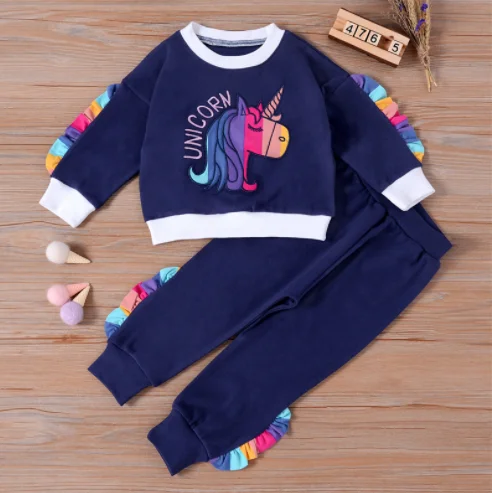 YINJ Unicorn Home Suit for Children Autumn and winter season children long sleeve pajamas set customized wholesale boy clothing
YINJ Unicorn Home Suit for Children Autumn and winter season children long sleeve pajamas set customized wholesale boy clothing