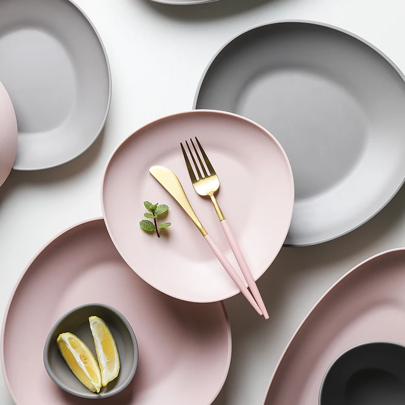 Wholesale Melamine Plates Restaurant Dinner Set Plate Plastic Noodle Bowl 1275, Pink, grey
Wholesale Melamine Plates Restaurant Dinner Set Plate Plastic Noodle Bowl 1275, Pink, grey