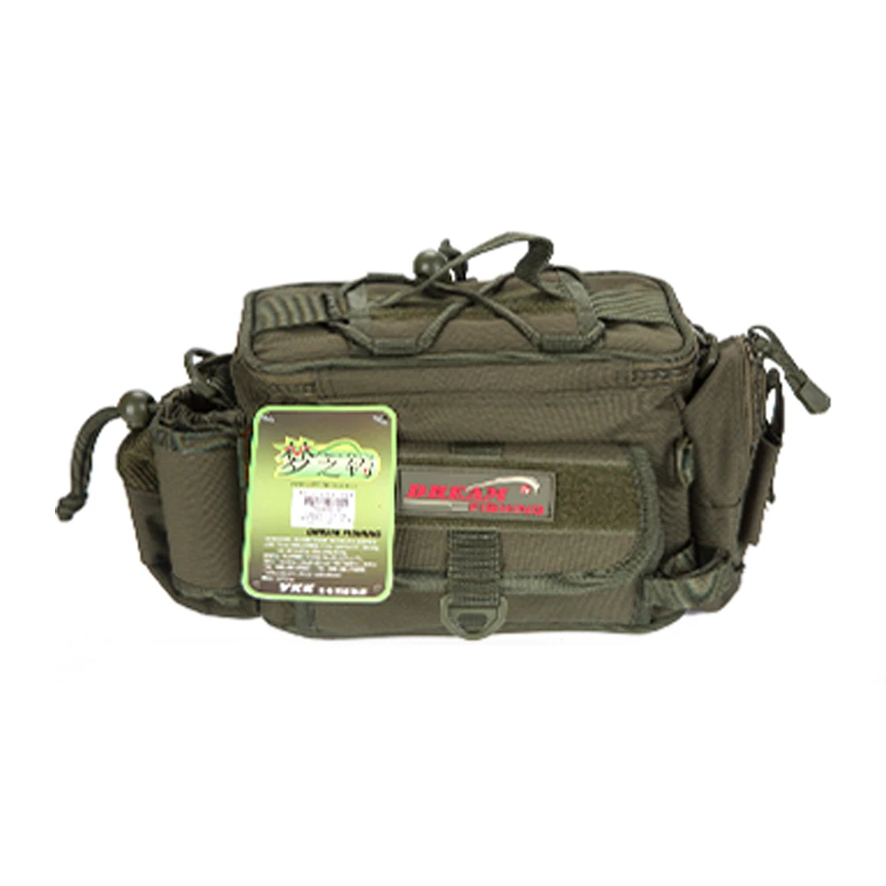Waterproof multifunction fishing lure bag and 2 plastic boxes inside fishing tackle bag, Army green, black, khaki
Waterproof multifunction fishing lure bag and 2 plastic boxes inside fishing tackle bag, Army green, black, khaki