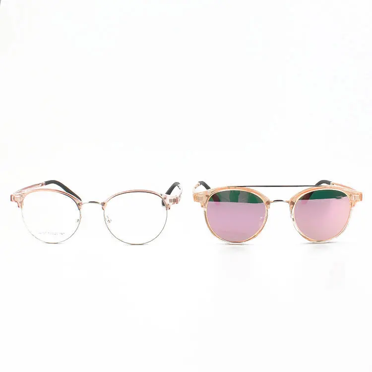 Chinese eyewear factory multiple colors latest fashion magnetic sun glasses clip on metal sunglasses, 5 colors
Chinese eyewear factory multiple colors latest fashion magnetic sun glasses clip on metal sunglasses, 5 colors