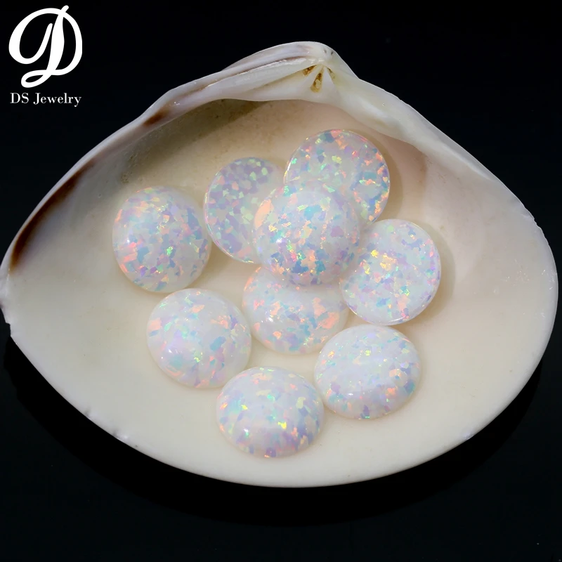 Wholesale Good Fire OP01-OP92 Synthetic Opal Round Cabochon Opal For Earring And Ring
Wholesale Good Fire OP01-OP92 Synthetic Opal Round Cabochon Opal For Earring And Ring