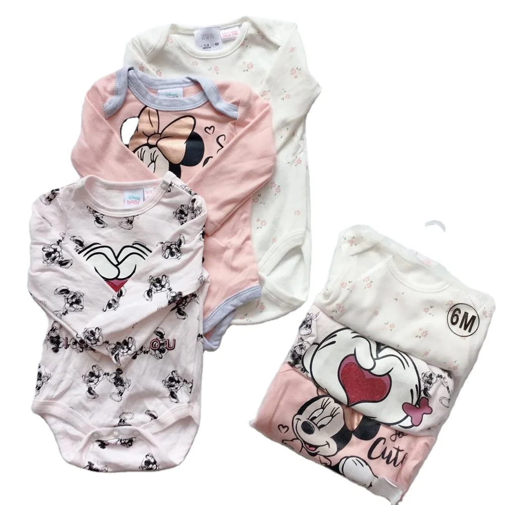 Wholesale 3Pcs High quality 3M-24M Cotton Infant Long Sleeve Bodysuit Baby Bodysuits newborn boys girls clothing
Wholesale 3Pcs High quality 3M-24M Cotton Infant Long Sleeve Bodysuit Baby Bodysuits newborn boys girls clothing