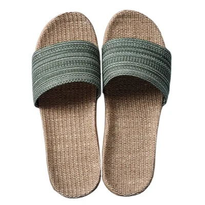 Linen slippers home couple indoor slippers wood flooring cotton and linen home non-slip platform slippers, As picture
Linen slippers home couple indoor slippers wood flooring cotton and linen home non-slip platform slippers, As picture