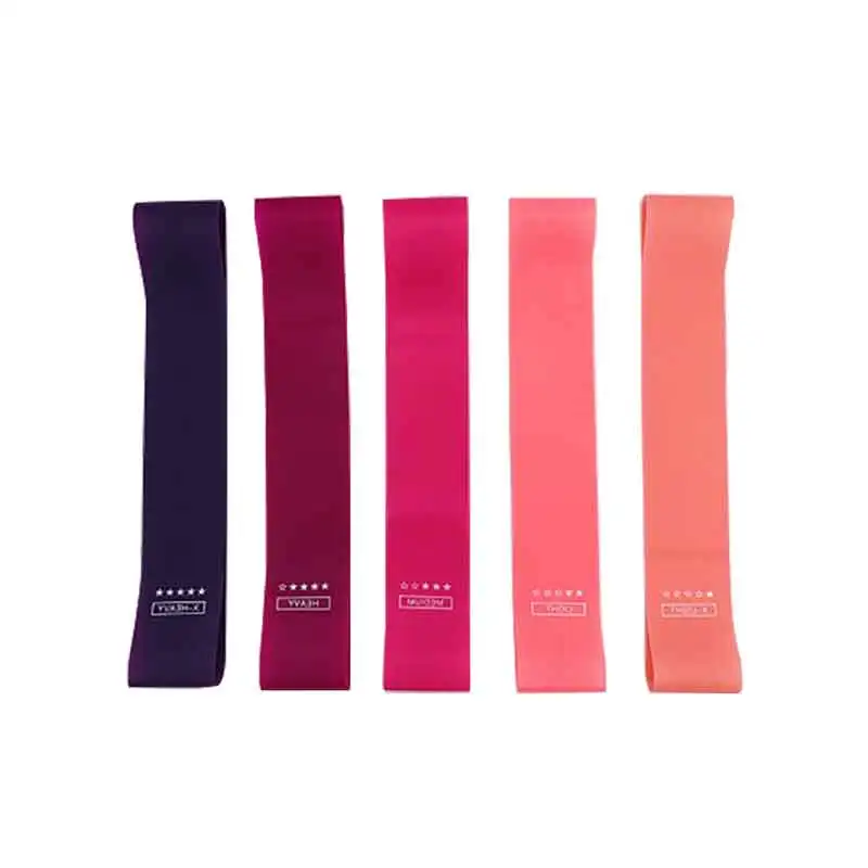 Gym Equipment Elastic Fitness Bands 5-40lb Rubber Bands For Fitness Yoga Sport Pilates Booty Bands Home Gym