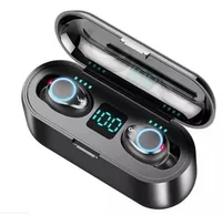 

Popular cellphone wireless Bluetooth earphones for all mobile phone Bluetooth headphone with pow bank charging case