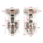 Furniture Hinge for Cabinets 3D Hinge Cabinet Door Hinges Kitchen Cabinet Concealed Hinges for Mirror