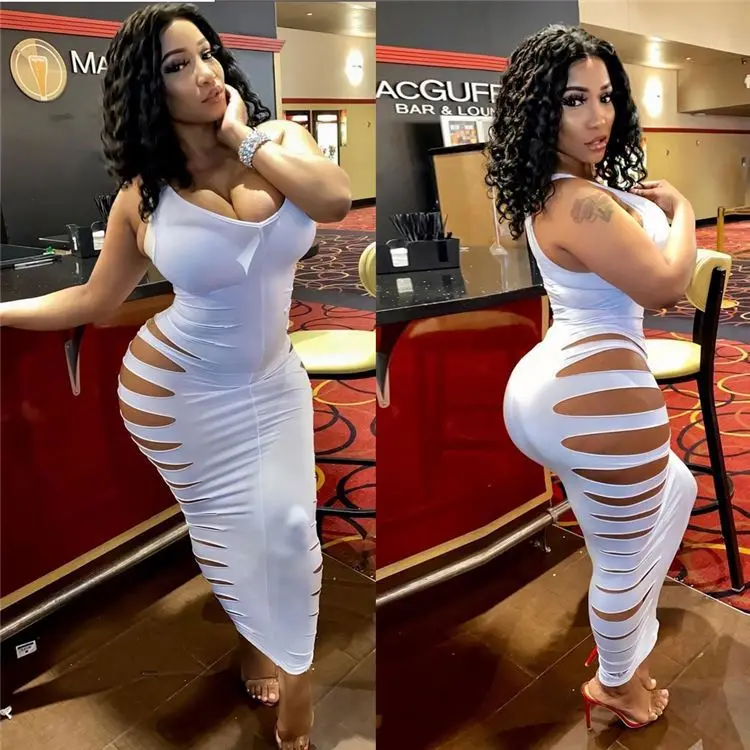 wholesale summer 2021 white sleeveless sexy dresses women hollow out chic dress birthday dress sexy
wholesale summer 2021 white sleeveless sexy dresses women hollow out chic dress birthday dress sexy