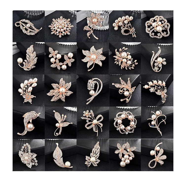 2020 Rose Gold shaped luxury desgin pearl rhinestone crystal wedding safety channel brooches pin
2020 Rose Gold shaped luxury desgin pearl rhinestone crystal wedding safety channel brooches pin
