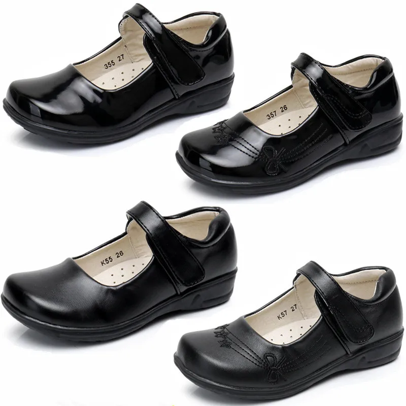 Customized Uniform Kids School Shoes Boys And Girls Black Leather School Shoes for Student
Customized Uniform Kids School Shoes Boys And Girls Black Leather School Shoes for Student