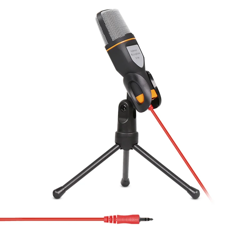 Sf-666 Professional 3.5mm Condenser Computer Microphone Gaming Microphone Wireless, Black/gold/white
Sf-666 Professional 3.5mm Condenser Computer Microphone Gaming Microphone Wireless, Black/gold/white