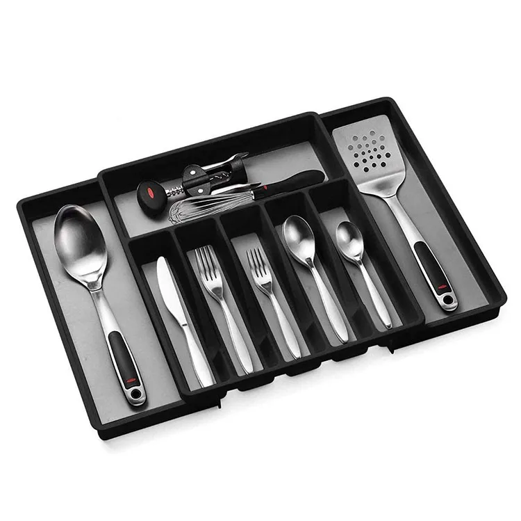 Multi-Purpose Storage Flatware Drawer Tray kitchen expandable cutlery drawer organizer, Customized
Multi-Purpose Storage Flatware Drawer Tray kitchen expandable cutlery drawer organizer, Customized