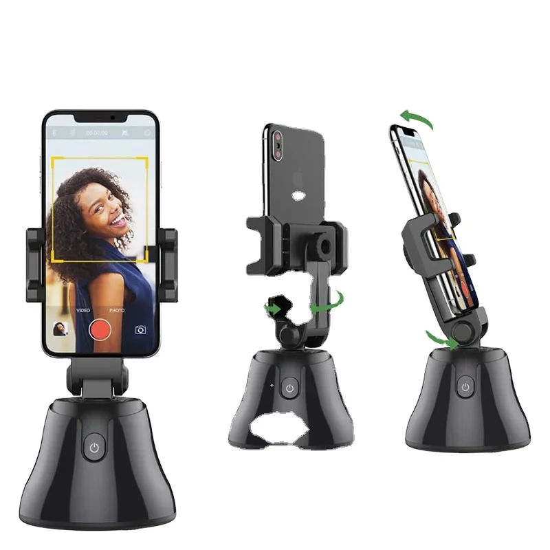 Amazon 360 degree Face object Tracking Selfie Stick Smart Phone Holder Gimbal robot cameraman For Photo Video, Black/white
Amazon 360 degree Face object Tracking Selfie Stick Smart Phone Holder Gimbal robot cameraman For Photo Video, Black/white
