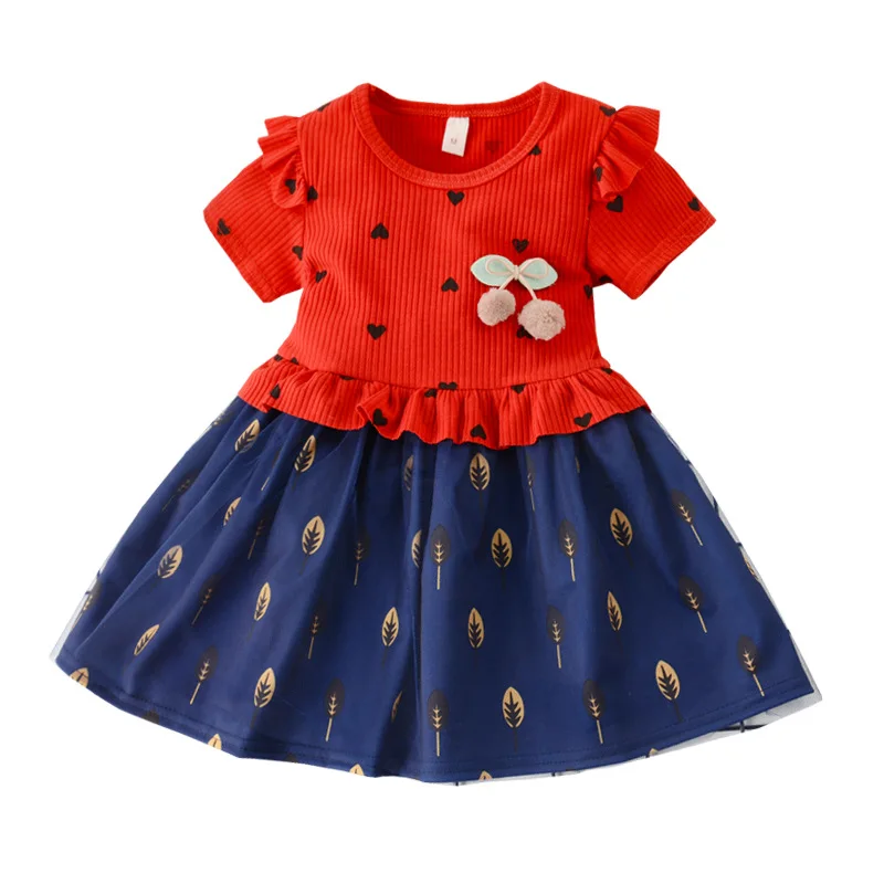 Knitting Dress Summer Children Clothing Sleeveless Cartoon Kids Belt Princess Birthday Clothes, Picture shows
Knitting Dress Summer Children Clothing Sleeveless Cartoon Kids Belt Princess Birthday Clothes, Picture shows