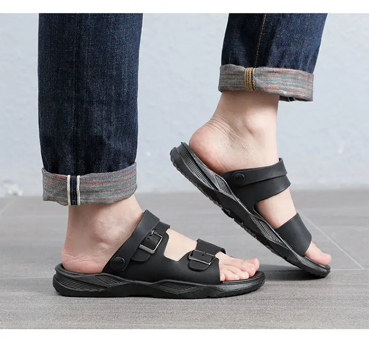 Fashion casual sandals men's summer new casual beach shoes soft sole breathable non-slip men's dual-purpose sandals, 5 colors
Fashion casual sandals men's summer new casual beach shoes soft sole breathable non-slip men's dual-purpose sandals, 5 colors