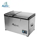 BCD125 Alpicool 125L dc 12v 24v rv fridge Caravan Camping car deep freezer portable refrigerator