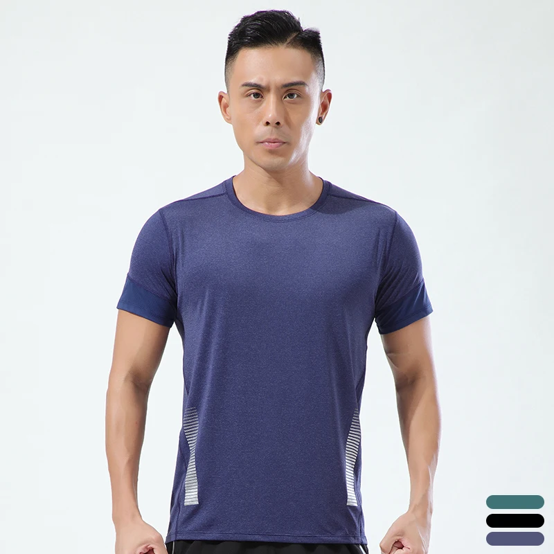 Lightweight Reflective Sport Wear Shirt Stretchy High Quality T-shirt O-neck Men Workout T-shirt For Sporting, Black/green/blue
Lightweight Reflective Sport Wear Shirt Stretchy High Quality T-shirt O-neck Men Workout T-shirt For Sporting, Black/green/blue