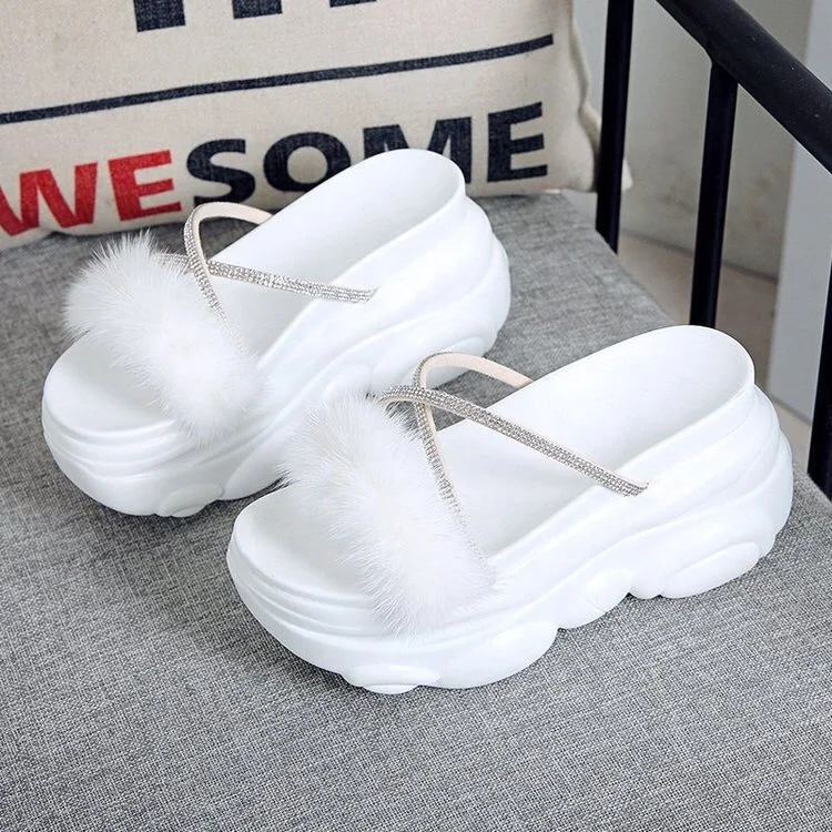 New Trend Fashion Wedge Heel Artificial PU Upper Daily Casual Slippers Sandals For Women
New Trend Fashion Wedge Heel Artificial PU Upper Daily Casual Slippers Sandals For Women
