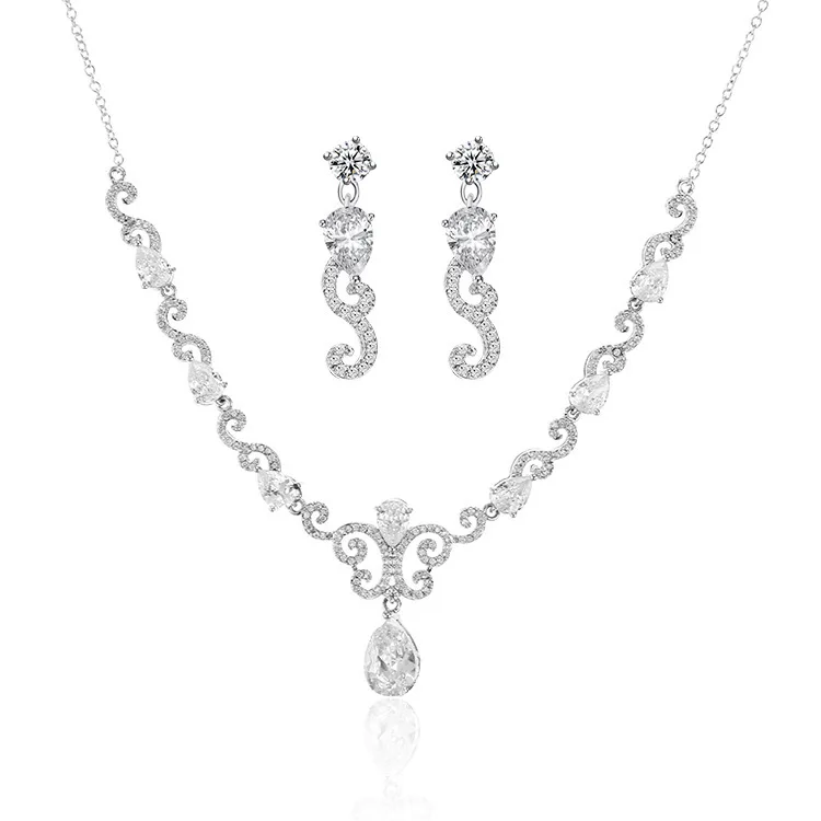 Luxury Colour Zircon Jewelry Women Trendy Necklace Bracelet Ring Drop Earring Bridal Engagement Wedding Jewelry Set
Luxury Colour Zircon Jewelry Women Trendy Necklace Bracelet Ring Drop Earring Bridal Engagement Wedding Jewelry Set