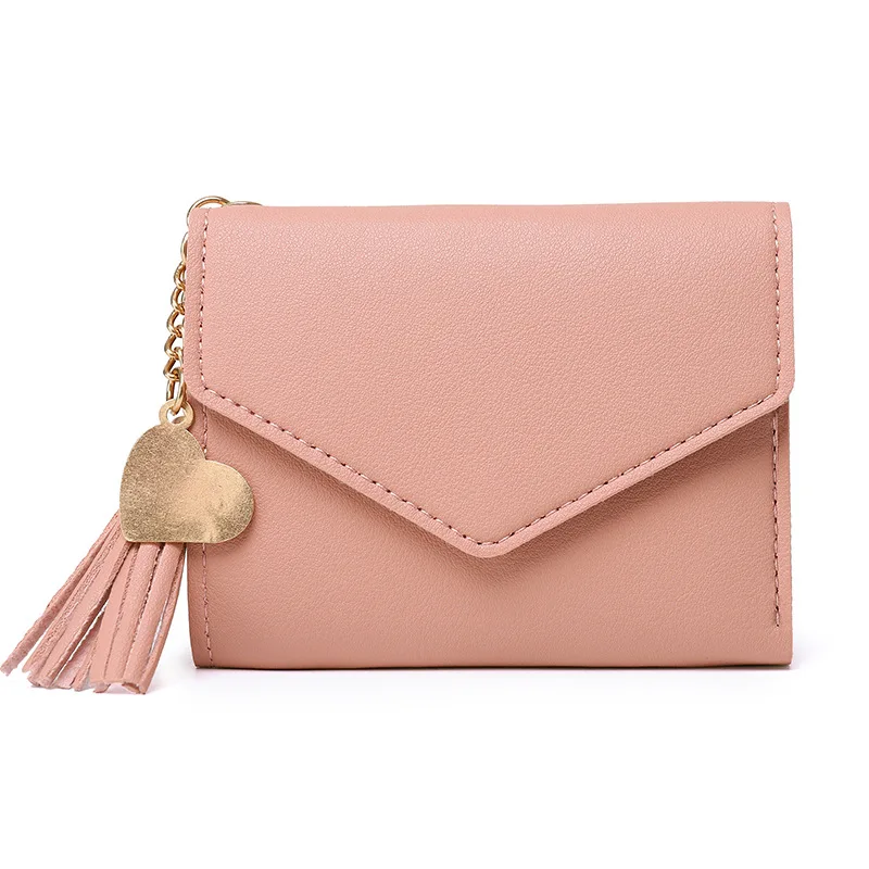 2021 New Ladies Short Tassel Pendant Wallet Fashion Women Custom PU Leather Purse Handbags Coin Purse, 8 colors
2021 New Ladies Short Tassel Pendant Wallet Fashion Women Custom PU Leather Purse Handbags Coin Purse, 8 colors