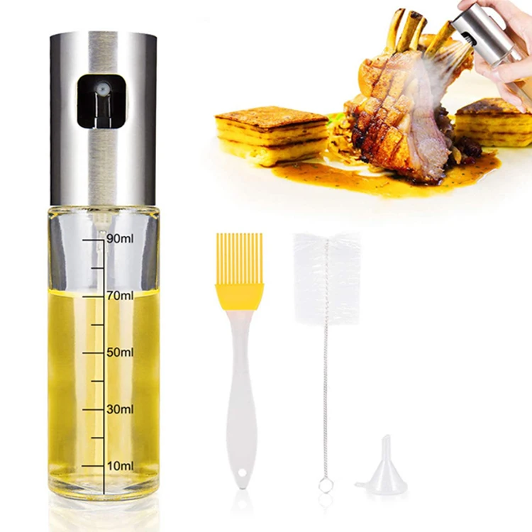 AA568 Oil Sprayer Kitchen Accessories Olive Pump Spray Bottle Oil Sprayer Pot Cooking Tool Sets Barbecue Cooking Seasoning Pot
AA568 Oil Sprayer Kitchen Accessories Olive Pump Spray Bottle Oil Sprayer Pot Cooking Tool Sets Barbecue Cooking Seasoning Pot