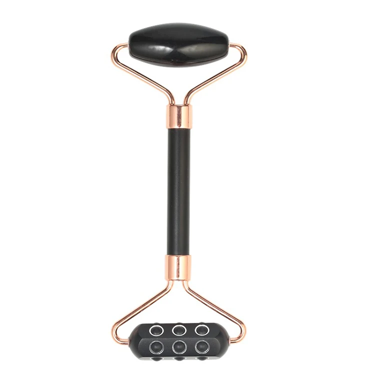 Roller jade rose quartz jade roller high quality 3D face roller massager for face, Pink
Roller jade rose quartz jade roller high quality 3D face roller massager for face, Pink