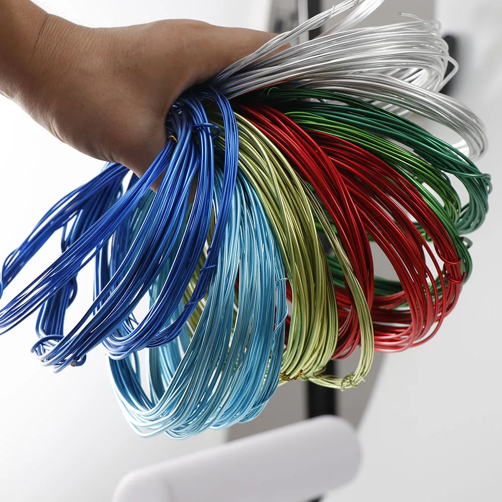 DIY Colorful Craft Aluminum Wire Jewelry Process Material Wire18m Soft Aluminum Wire
DIY Colorful Craft Aluminum Wire Jewelry Process Material Wire18m Soft Aluminum Wire