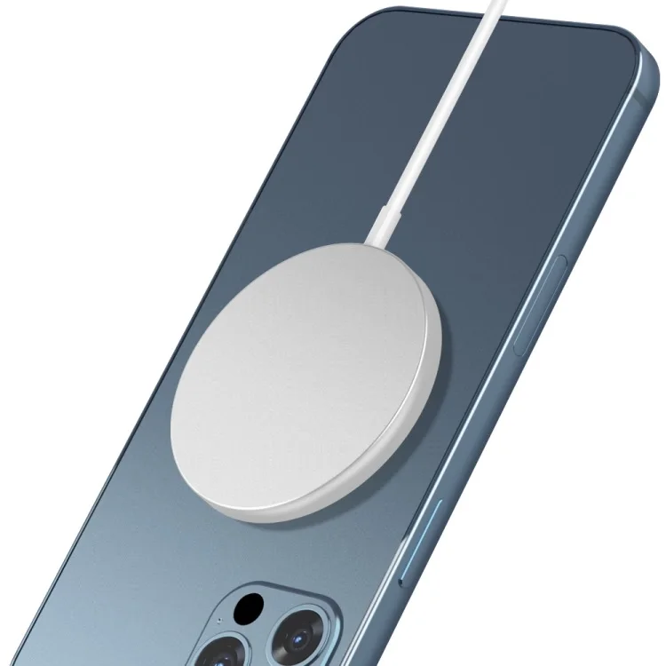 Portable M1 5V 5W Small Size Aluminum Alloy Qi Magnetic Positioning Wireless Charger Charging Pad
Portable M1 5V 5W Small Size Aluminum Alloy Qi Magnetic Positioning Wireless Charger Charging Pad