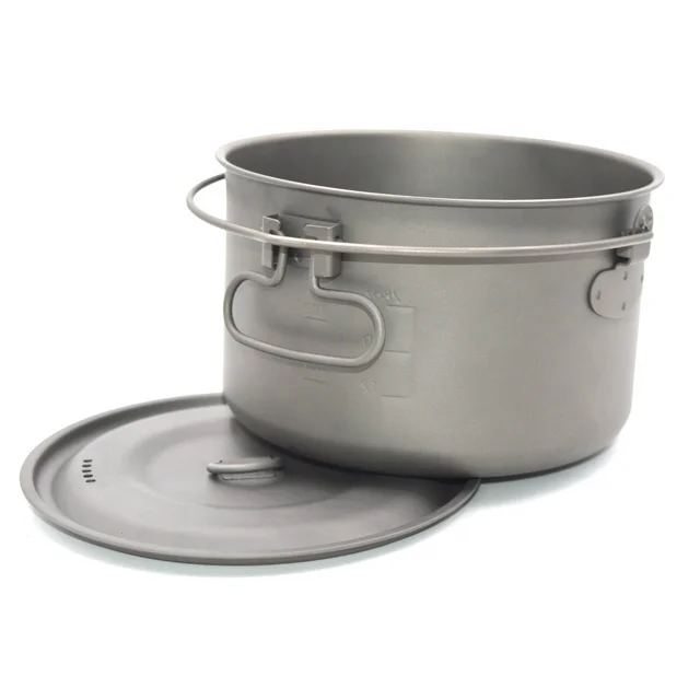 800ml 1300ml 1950ml 2900ml Hanging Pot with Lid and Foldable Handle Camping Mug Cup Titanium Pot
800ml 1300ml 1950ml 2900ml Hanging Pot with Lid and Foldable Handle Camping Mug Cup Titanium Pot