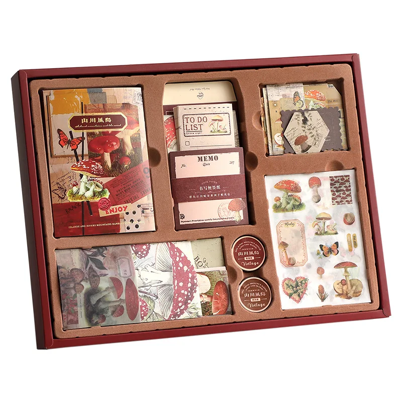 124pcs/Set Vintage Journals Supplies Junk Journal Kit Aesthetic Scrapbook Paper Supplies Art Craft DIY Gift for Adult Teen Girl
124pcs/Set Vintage Journals Supplies Junk Journal Kit Aesthetic Scrapbook Paper Supplies Art Craft DIY Gift for Adult Teen Girl