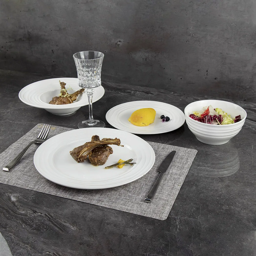 Nordic Tableware Ceramic Plate Set Dish Plate Set Ceramic Dinner Ceramic Plate Set, White /black
Nordic Tableware Ceramic Plate Set Dish Plate Set Ceramic Dinner Ceramic Plate Set, White /black