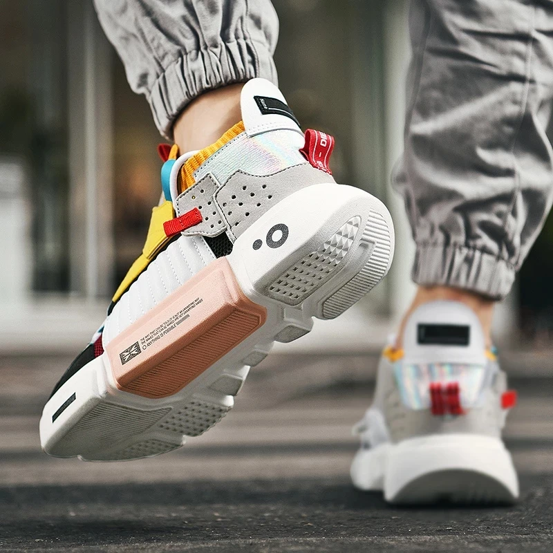 Spring Fashion Colourful Men's Luxury Sneakers Trending Men Casual Shoes Hot Sale Breathable Chunky Shoes Men Hombre
Spring Fashion Colourful Men's Luxury Sneakers Trending Men Casual Shoes Hot Sale Breathable Chunky Shoes Men Hombre