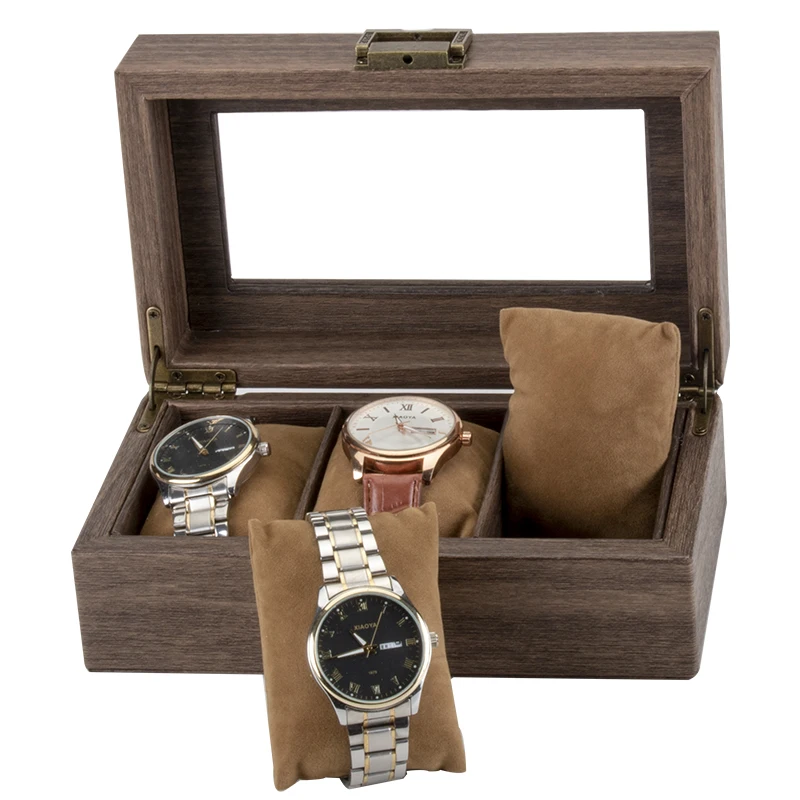 Spot Wholesale Retro Version 3 Watch Storage Display Box 3 Slots Watch Box Luxury Storage Gift Packaging Box
Spot Wholesale Retro Version 3 Watch Storage Display Box 3 Slots Watch Box Luxury Storage Gift Packaging Box