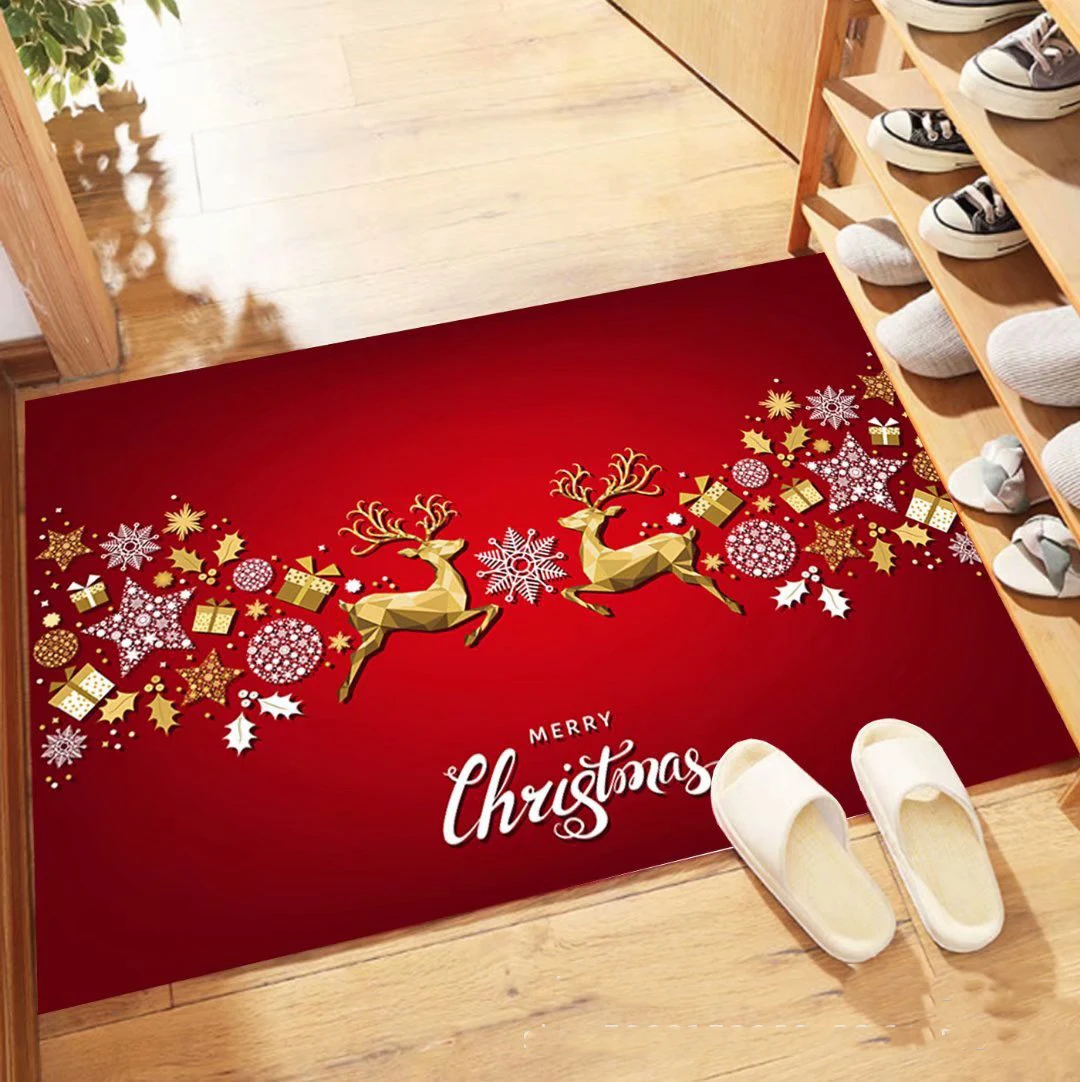 Christmas Creative Crystal Velvet 3D Printing Cartoon Can Be Scrubbed Christmas Decoration Door Carpet
Christmas Creative Crystal Velvet 3D Printing Cartoon Can Be Scrubbed Christmas Decoration Door Carpet