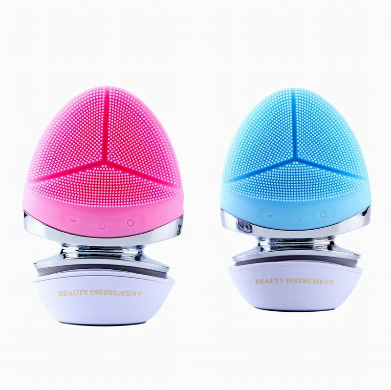 Mini Vibrating Facial Massager Waterproof Silicon Face Cleaning Device Electric Facial Cleansing Brush
Mini Vibrating Facial Massager Waterproof Silicon Face Cleaning Device Electric Facial Cleansing Brush
