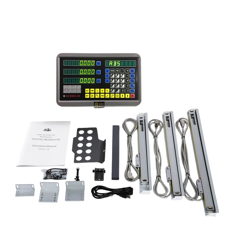 Free Shipping 2019 HXX 3 Axis Disital Display Kit DRO GCS900-3D And Digital Liner Scale For 50-1000mm 5u
Free Shipping 2019 HXX 3 Axis Disital Display Kit DRO GCS900-3D And Digital Liner Scale For 50-1000mm 5u