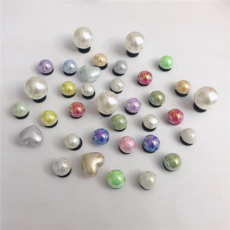 wholesale romantic pearl new products shoe charms decoration accessories for croc shoes
wholesale romantic pearl new products shoe charms decoration accessories for croc shoes