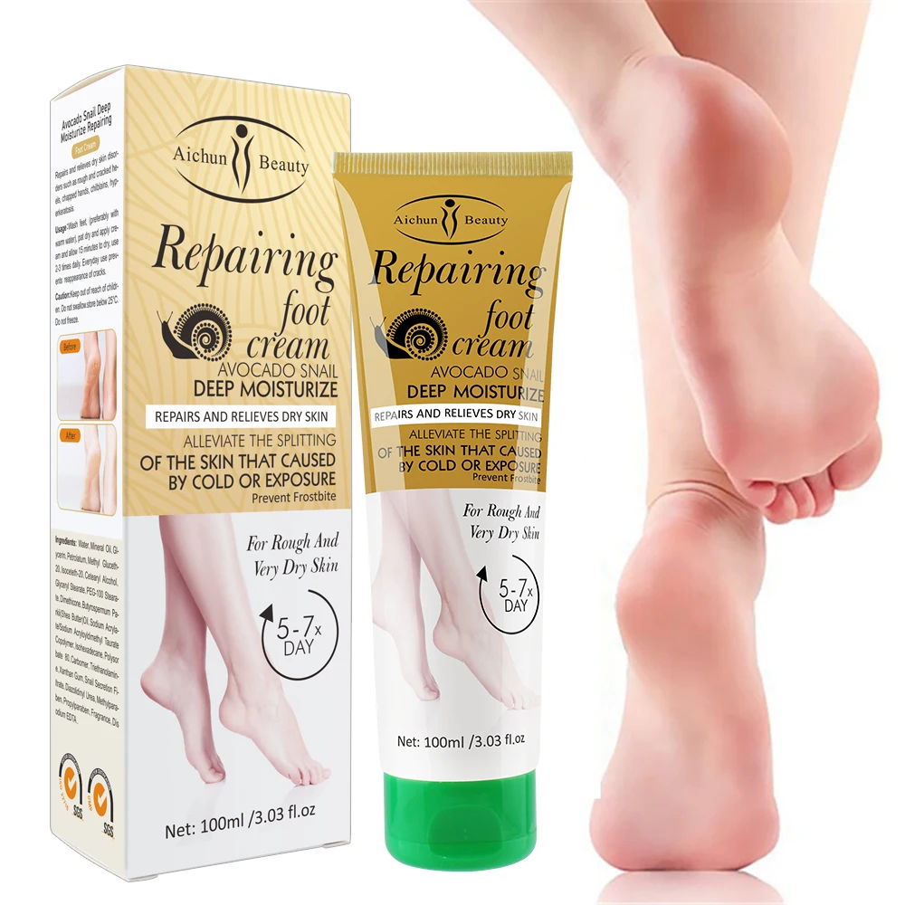 Best Moisturizing Foot Cream Repairing Skin Natural Snail&Avocado Foot Cream For Foot Skin Care
Best Moisturizing Foot Cream Repairing Skin Natural Snail&Avocado Foot Cream For Foot Skin Care