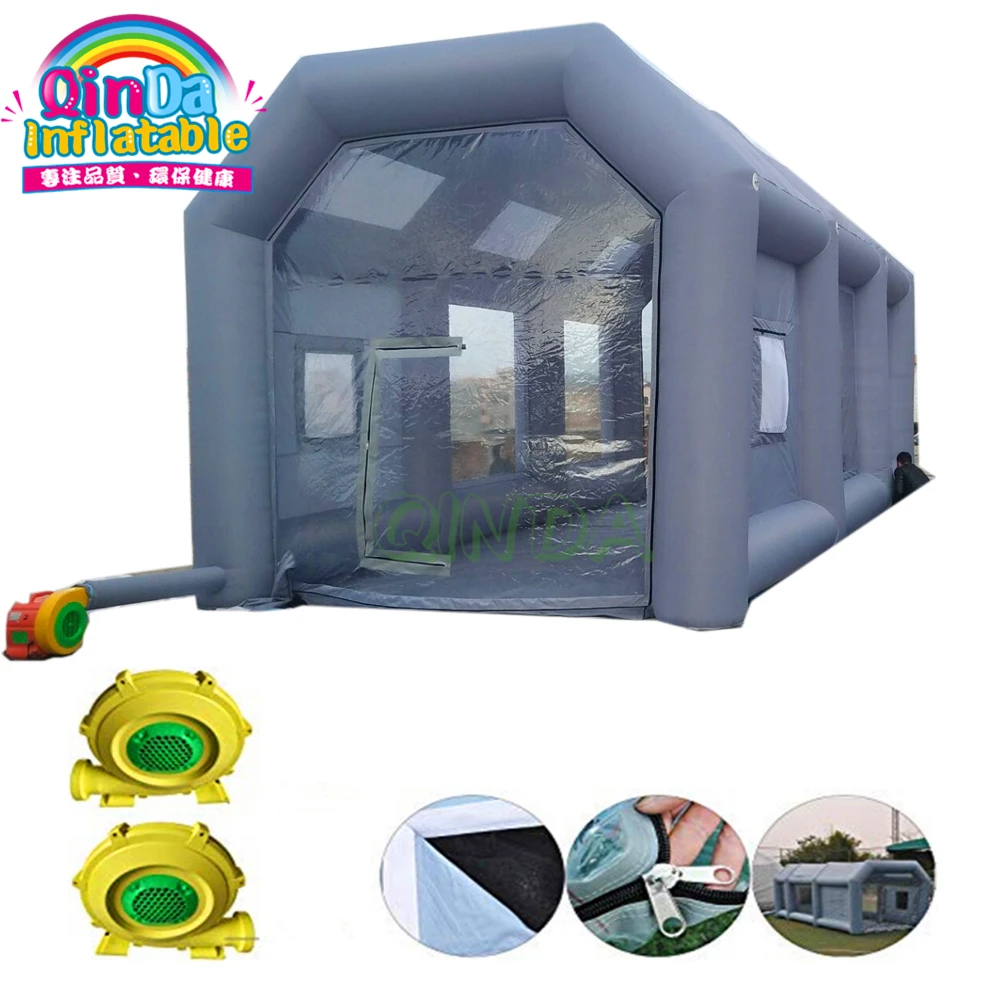 Inflatable paint booth tent for car painting used inflatable car garage tent, Gray/blue/white or customize
Inflatable paint booth tent for car painting used inflatable car garage tent, Gray/blue/white or customize