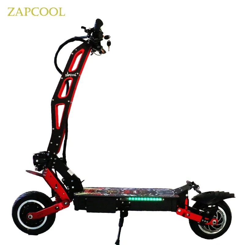 ZAPCOOL72v high power high speed dual drive cross-country electric scooter adult folding Double motor motorcycles cheap HOT SALE
ZAPCOOL72v high power high speed dual drive cross-country electric scooter adult folding Double motor motorcycles cheap HOT SALE